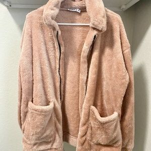 Puffy Teddy Bear Jacket